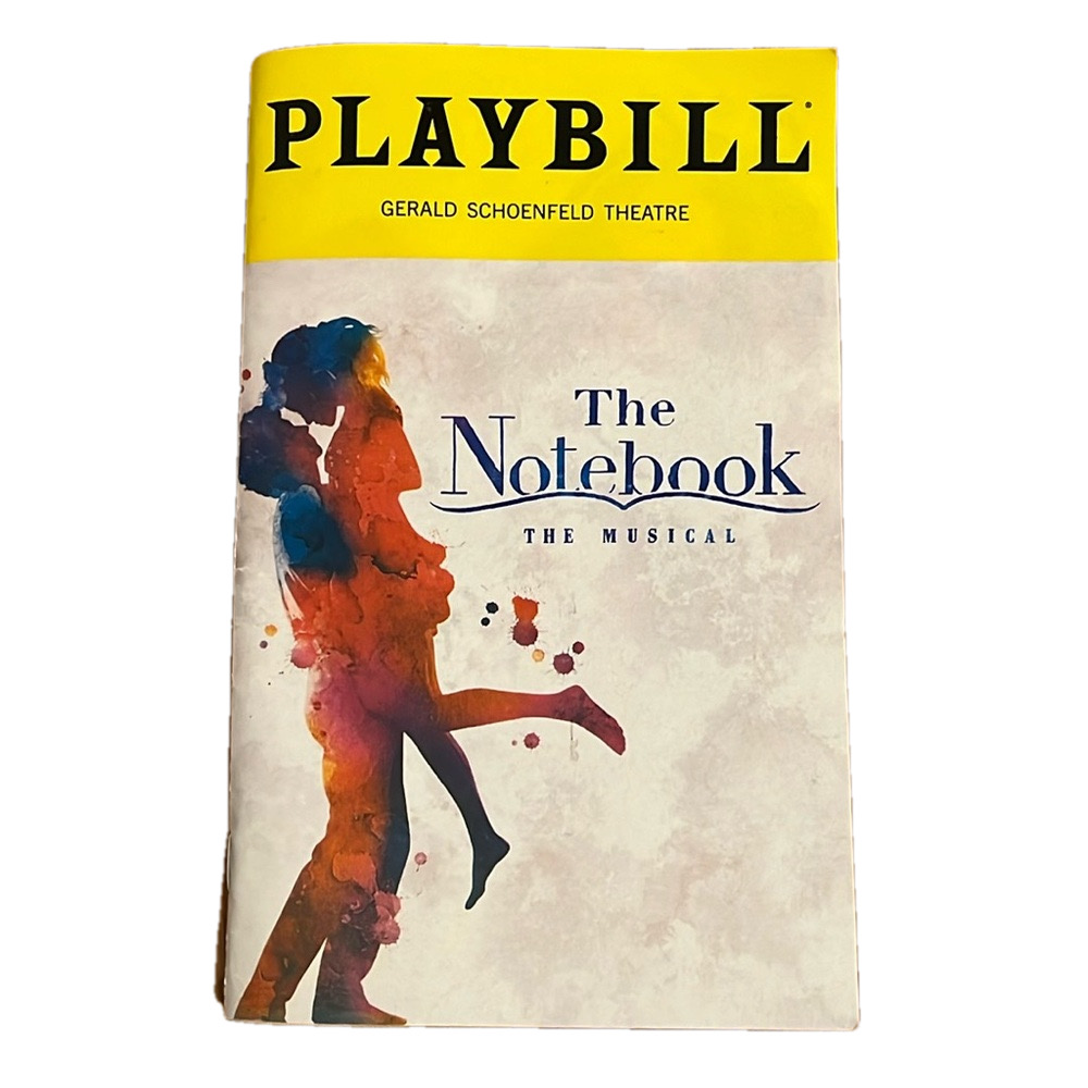 The Notebook Play Bill Broadway